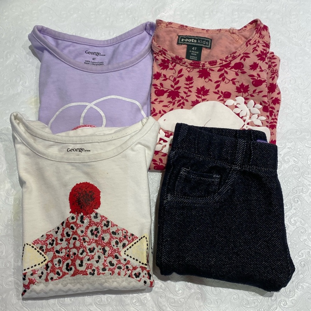 BUNDLE OF BEAUTIFUL GIRLS CLOTHES SIZE 4